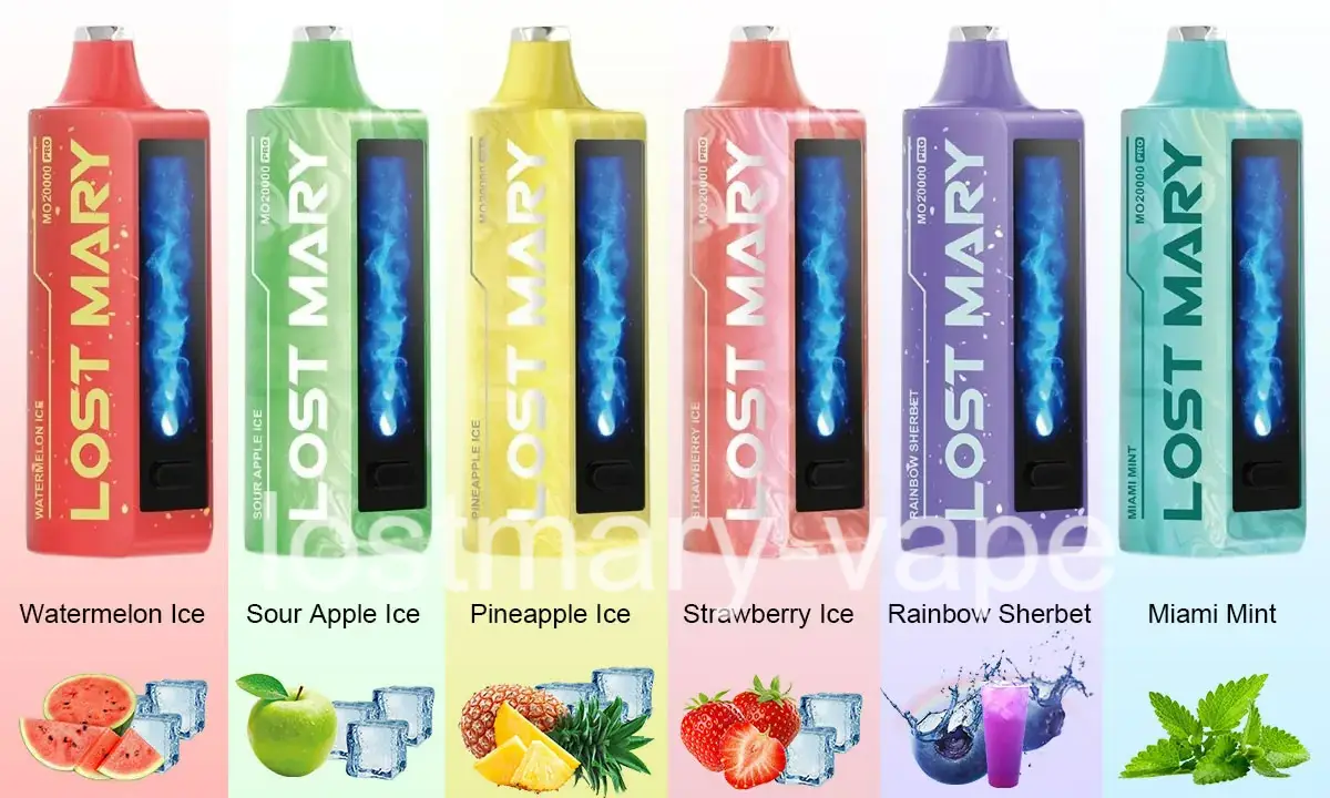 Lost Mary MO20000 flavors